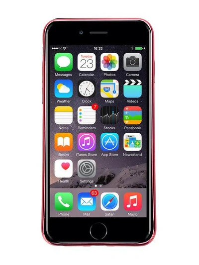 Shop Chiara Ferragni Flirting Glitter Iphone 7 Plus Case In Red