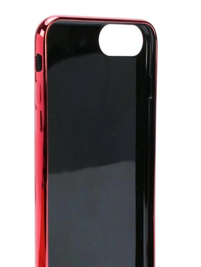Shop Chiara Ferragni Flirting Glitter Iphone 7 Plus Case In Red
