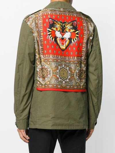 Gucci angry shop cat jacket