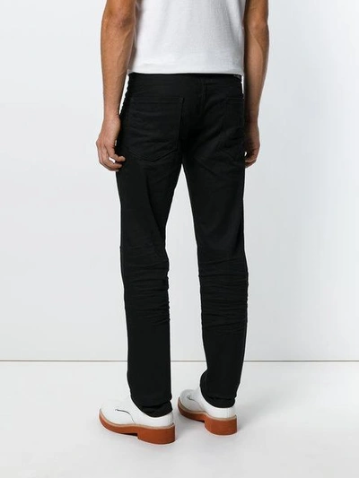 Shop Dsquared2 Slim Fit Jeans In Black