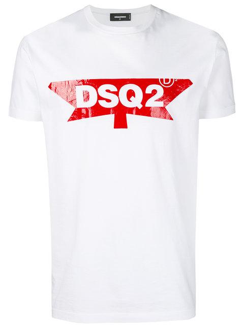 dsq2 white t shirt
