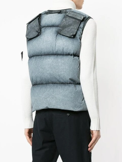 Stone Island Frost Effect Tela Down Vest | ModeSens