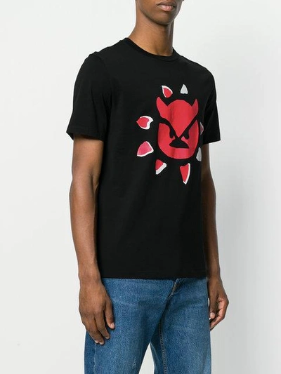 Shop Maison Margiela Devil Print T