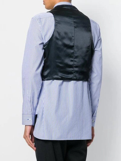 pinstripe waistcoat