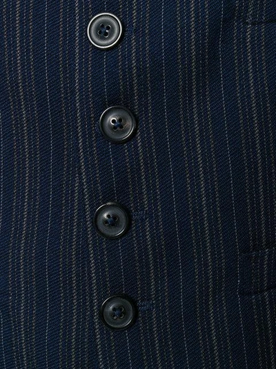 pinstripe waistcoat