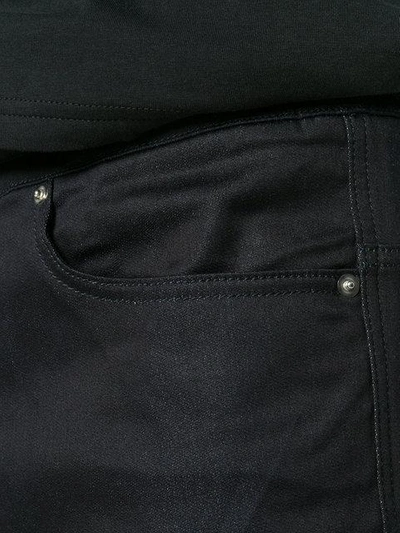 Shop Diesel Black Gold Drawstring Regular Trousers In Blue