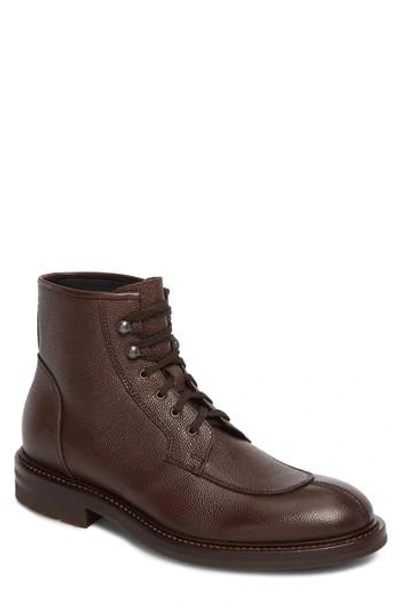 Aquatalia Raymond Split Toe Boot In Brown Leather ModeSens