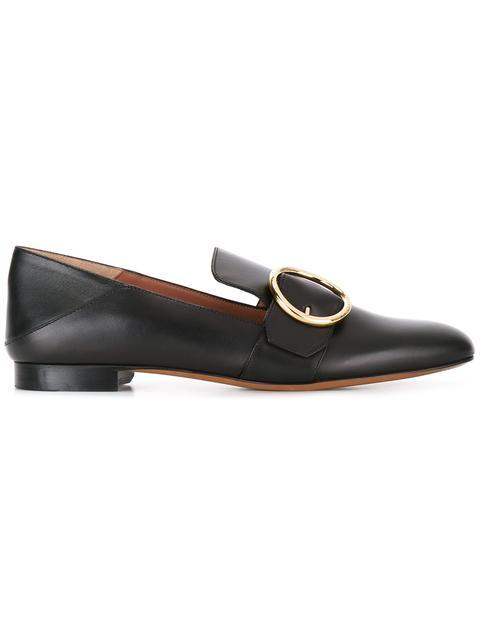 Bally Lottie Leather Loafers In Black | ModeSens