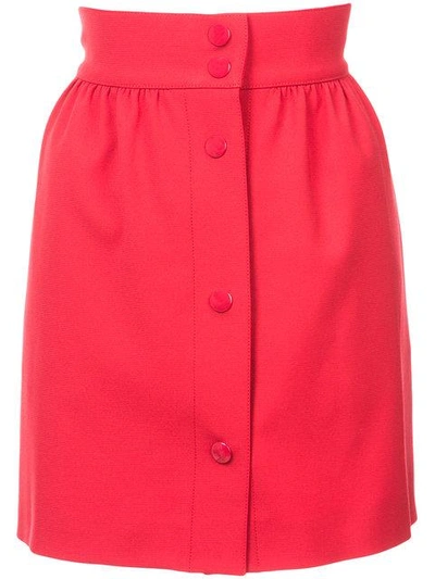 Shop Red Valentino High Waisted Mini Skirt