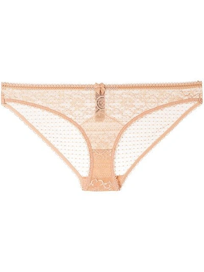 Shop Stella Mccartney Ophelia Whistling Lace Briefs