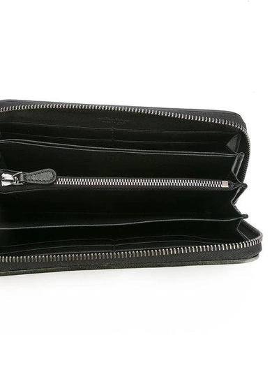 Shop Bottega Veneta Woven Wallet - Farfetch In Black