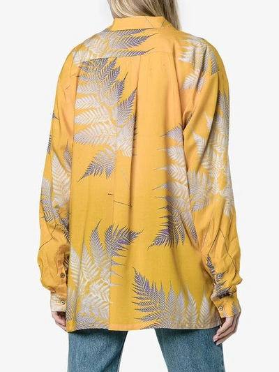 Shop Double Rainbouu Palm Print Shirt
