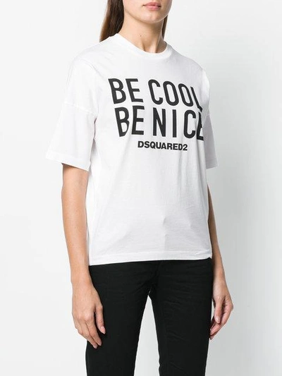 Be Nice印花T恤