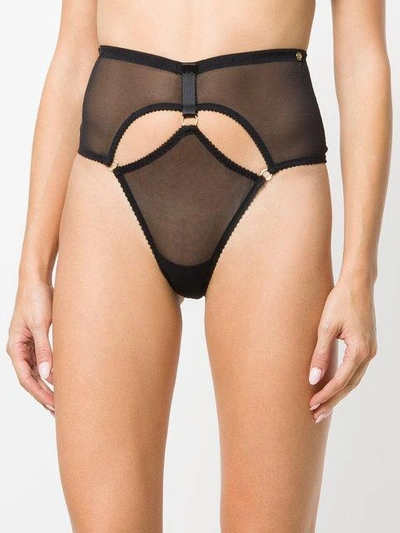 Shop Something Wicked Eve Briefs In Black