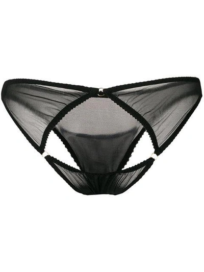 Shop Something Wicked Eve Briefs In Black