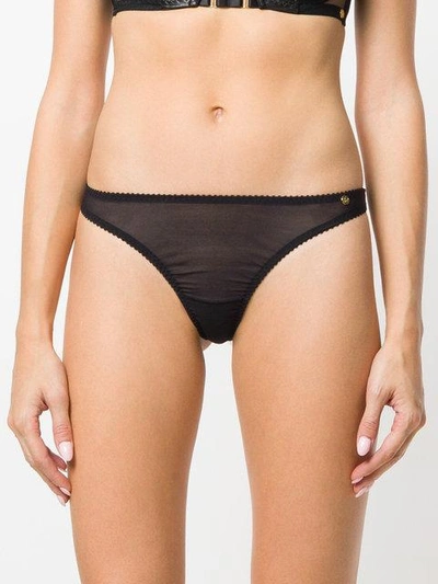 Shop Something Wicked Eve Thong In Black