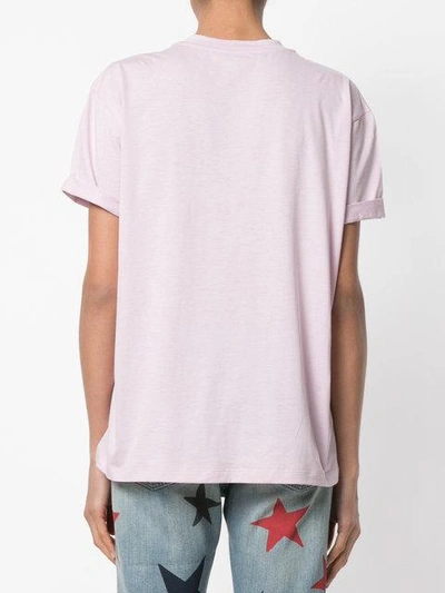 Shop Stella Mccartney Star Detail T-shirt In Pink