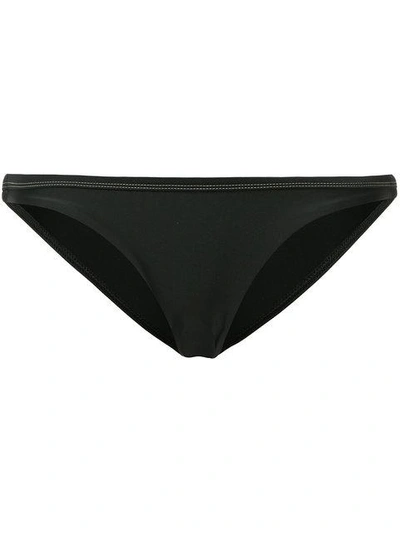 Shop Matteau The Ring Brief Bikini Bottom In Black