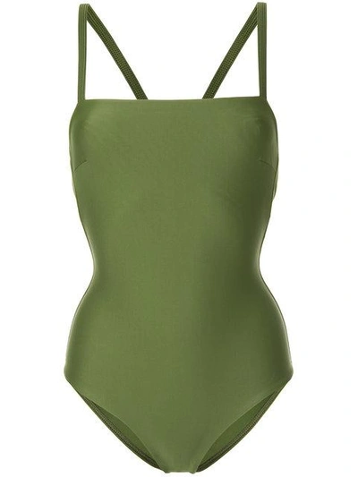 Shop Matteau The Ring Maillot One-piece Swimsuit - Green