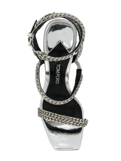 Shop Tom Ford Sandals With Chain Straps