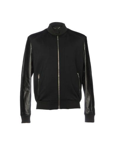 Shop Versace Bomber In Black