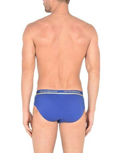 Shop Emporio Armani Boxer In Blue