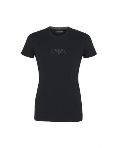 Shop Emporio Armani Undershirts In Black
