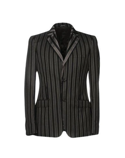 Shop Alexander Mcqueen Suit Jackets In Black