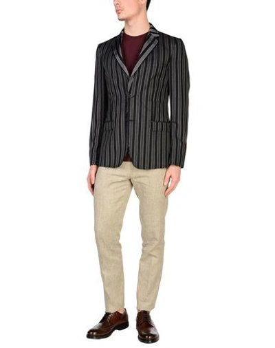 Shop Alexander Mcqueen Suit Jackets In Black