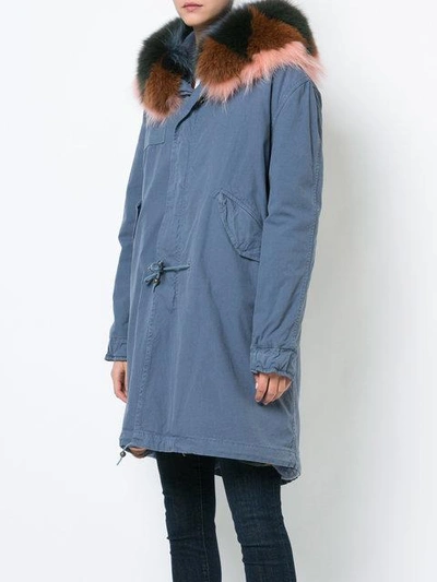 Shop Mr & Mrs Italy Lining Parka - Blue