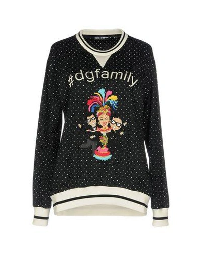 Shop Dolce & Gabbana Sweatshirt In Black