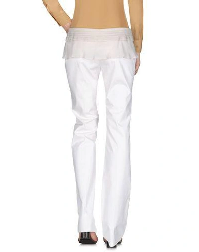 Shop Stella Mccartney Casual Pants In Ivory