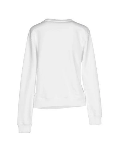 Shop Jw Anderson Woman Sweatshirt White Size M Cotton