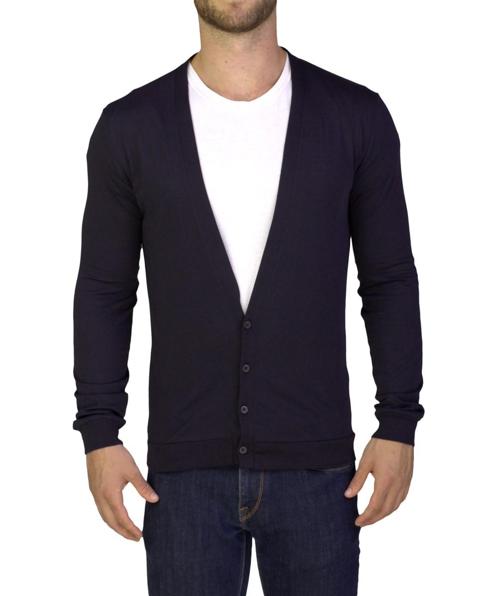 cotton cardigan sweater mens