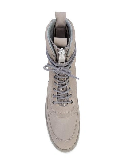 Shop Filling Pieces Hiking Style Trainers - Grey