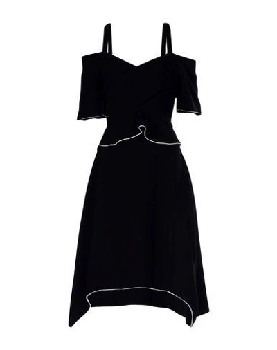 Shop Proenza Schouler Knee-length Dress In Black