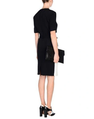 Shop Peter Pilotto Short Dress In Black