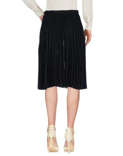 Shop Marco De Vincenzo Knee Length Skirt In Black