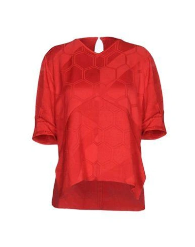 Shop Isabel Marant Blouse In Red