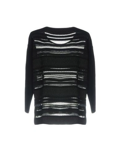 Shop Atos Lombardini Sweaters In Black