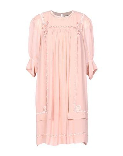 Shop Isabel Marant Short Dresses In Pink