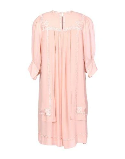 Shop Isabel Marant Short Dresses In Pink