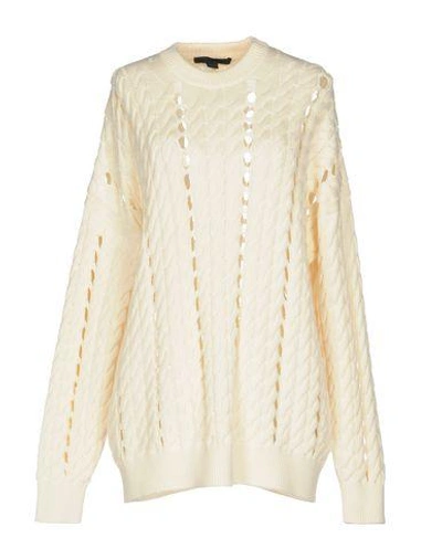 Shop Alexander Wang Sweater In Ivory