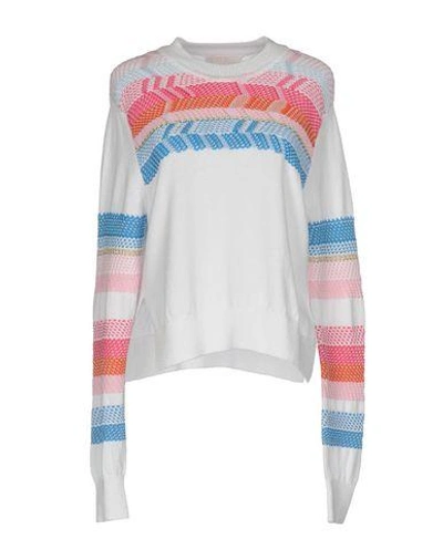 Shop Peter Pilotto Sweater In White