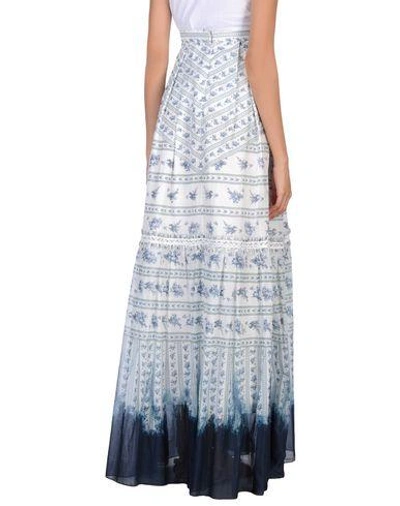 Shop Erdem Maxi Skirts In White