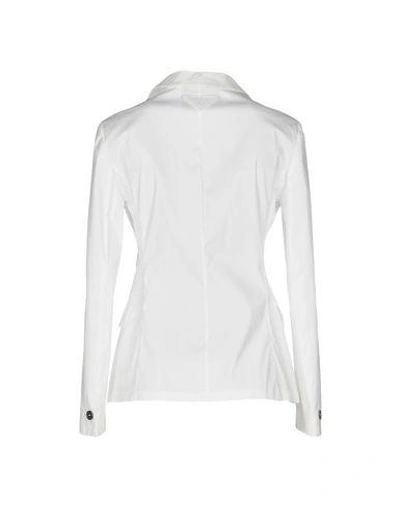 Shop Prada Sartorial Jacket In White