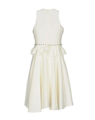 Shop Giamba Short Dresses In White