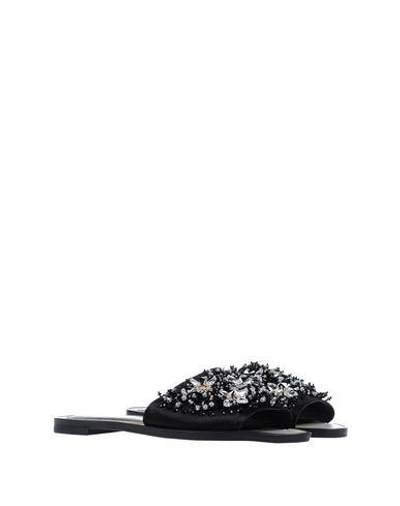 Shop Lanvin Sandals In Black