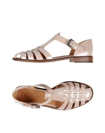Shop Church's Sandals In Skin Color