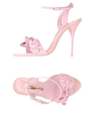 Shop Sophia Webster Sandals In Pink